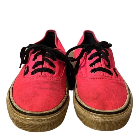 Vans 7 women’s low rise hot pink black GUC sneaker skate casual shoe men’s 5.5 - Picture 8 of 8